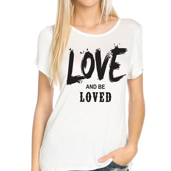 Love and be Loved Graphic Tee - Picture 2 of 4